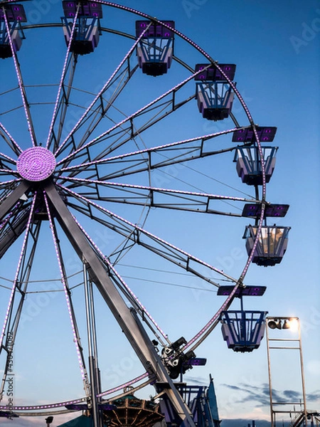 Obraz ferris wheel in the park