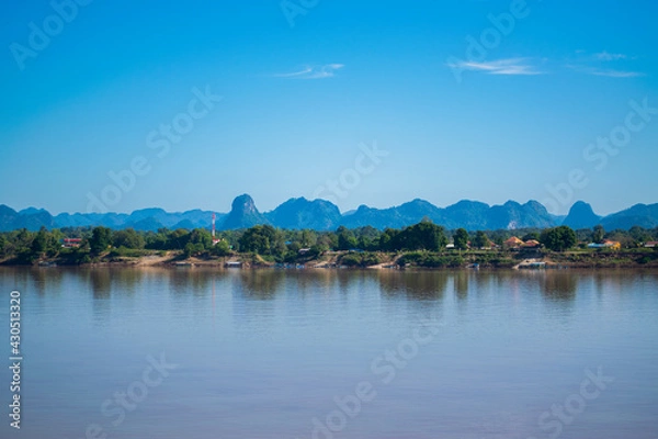 Obraz landscape with mekong river