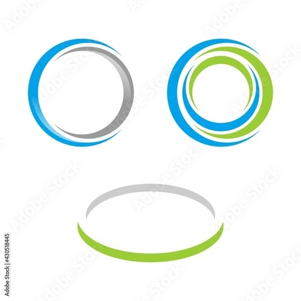 Fototapeta Circle Logo Template vector