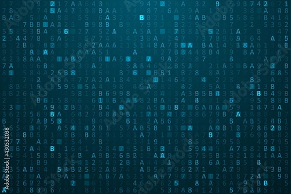 Fototapeta Abstract technology background