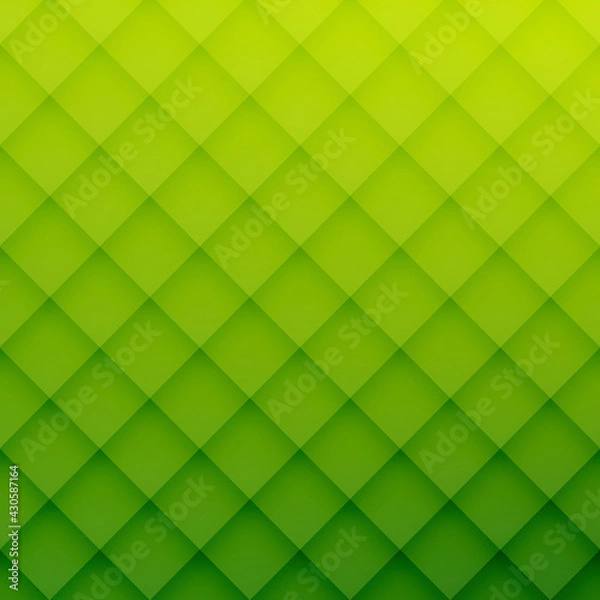 Fototapeta Abstract green geometric background