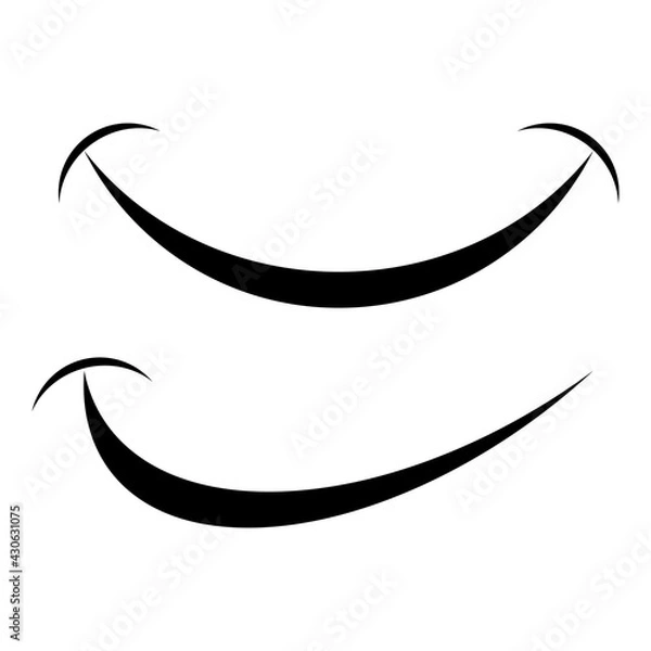 Fototapeta  smiley face design logo vector