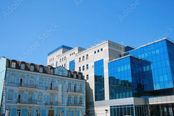 Fototapeta old & new