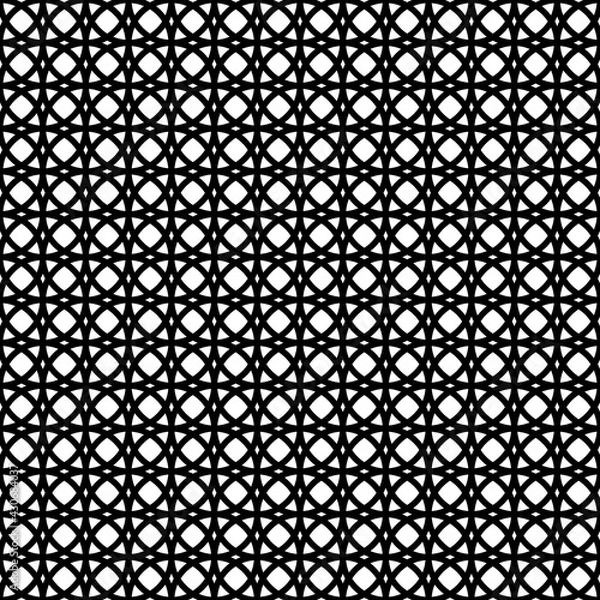Fototapeta Abstract Psychedelic Art Background. Seamless pattern. Vector Illustration.