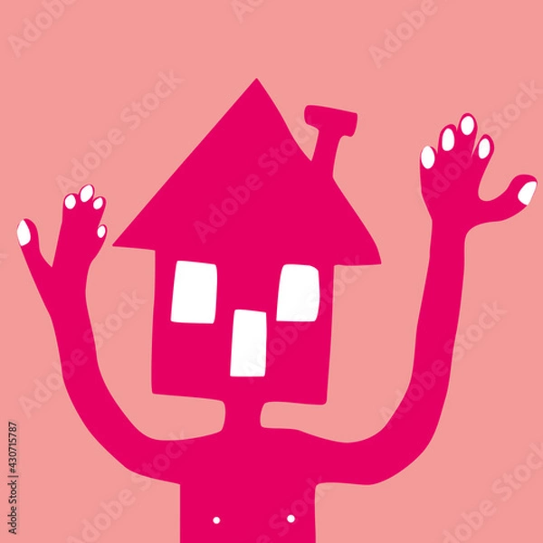 Obraz cabeza de casas