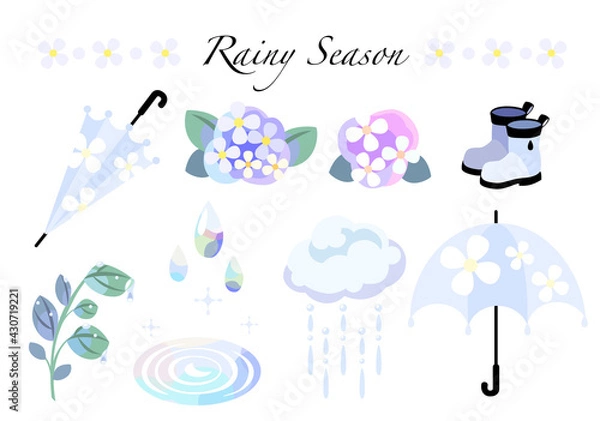 Fototapeta Rainy season