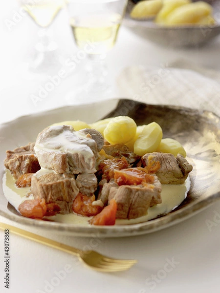 Obraz Blanquette de veau