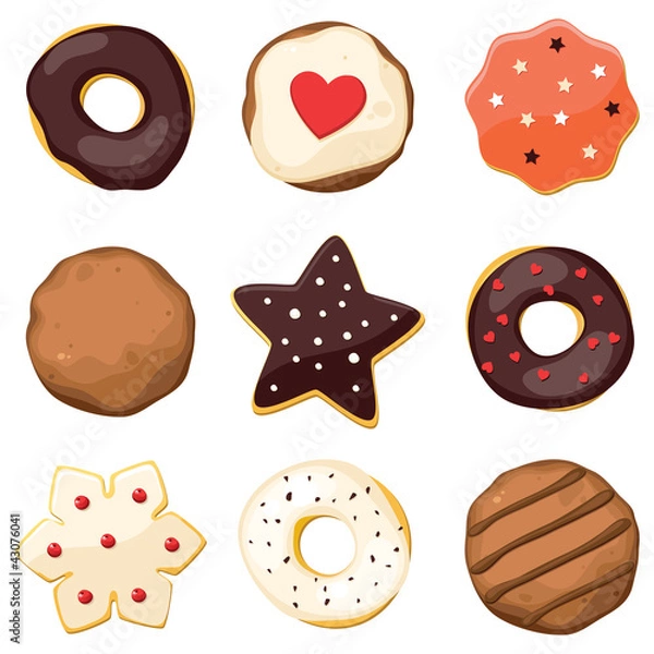 Fototapeta Sweet set