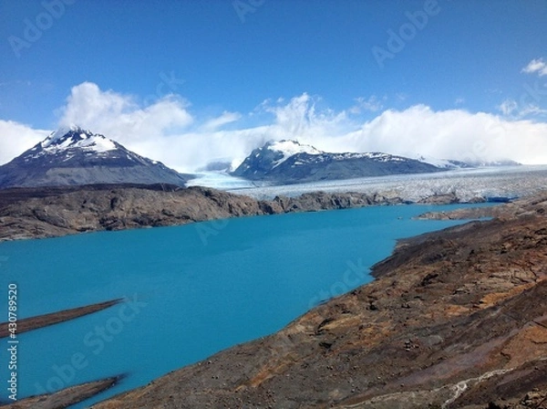 Obraz perito moreno glacier in patagonia argentina