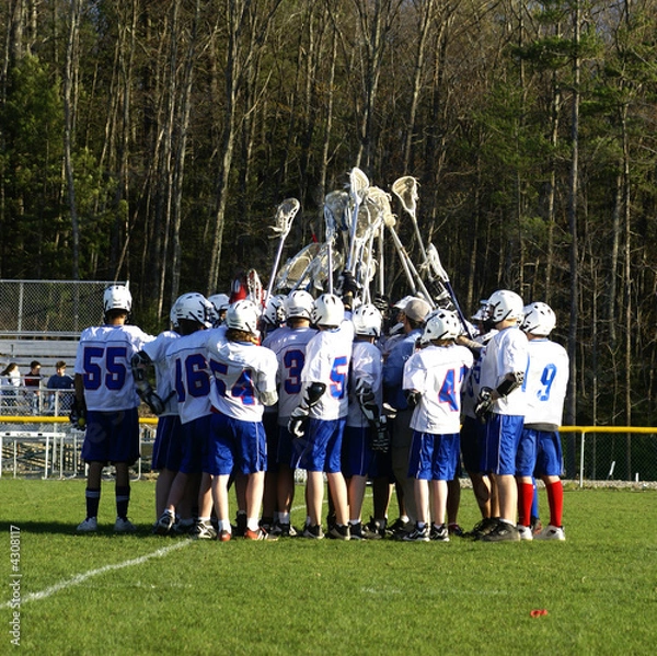 Obraz Duch drużyny lacrosse