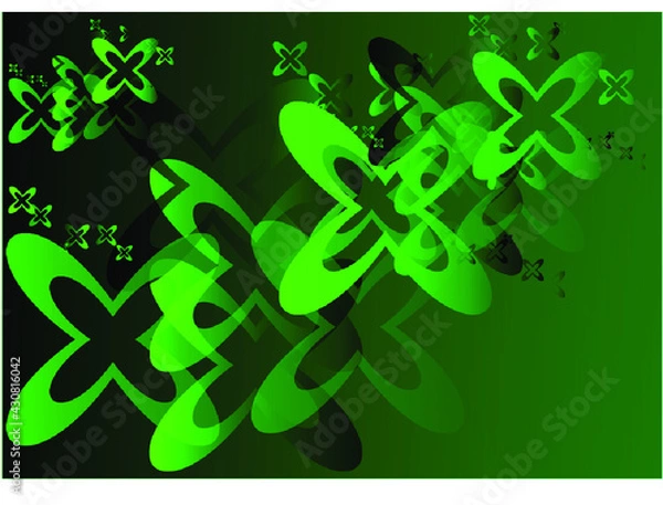 Obraz abstract flower background