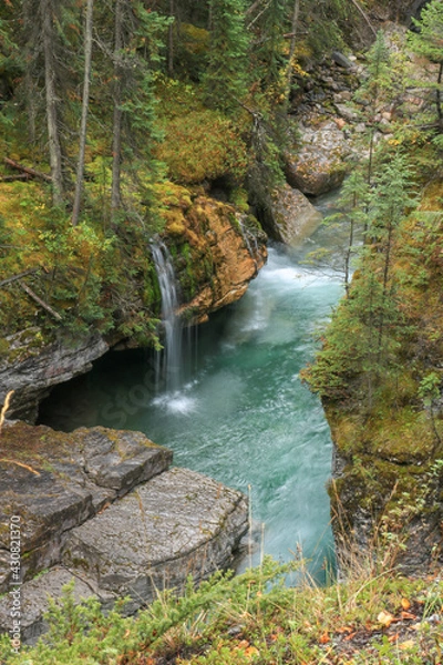 Obraz Waterfall and the river