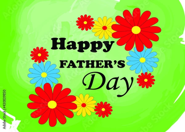 Obraz HAPPY FATHER'S DAY BACKGROUND