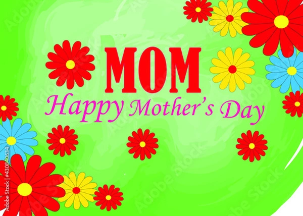Obraz MOTHER'S DAY BACKGROUND