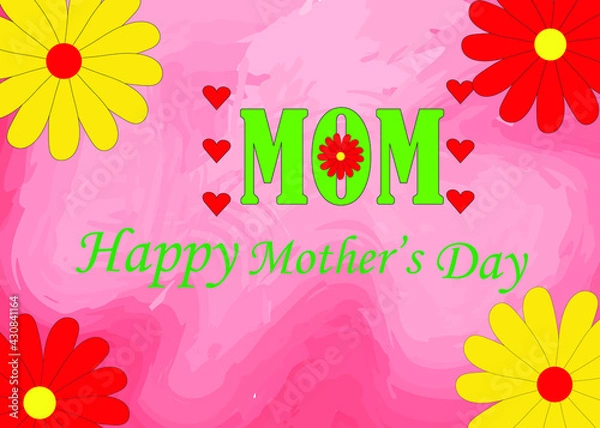 Obraz MOTHER'S DAY BACKGROUND