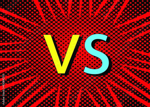 Obraz ABSTRACT COMIC ZOOM BACKGROUND