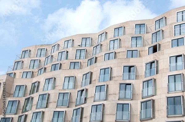 Obraz nowoczesny budynek