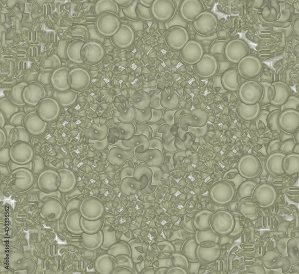 Fototapeta Creative background with abstract acrylic painted waves. Beautiful marbling texture.