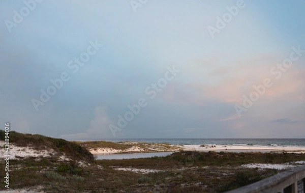Obraz sky above eastern lake