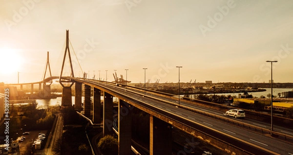 Obraz Köhlbrandbrücke