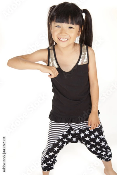 Obraz ダンスを踊る女の子