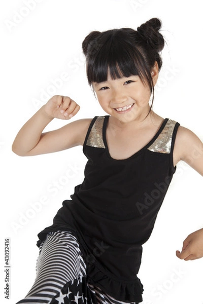 Obraz ダンスを踊る女の子
