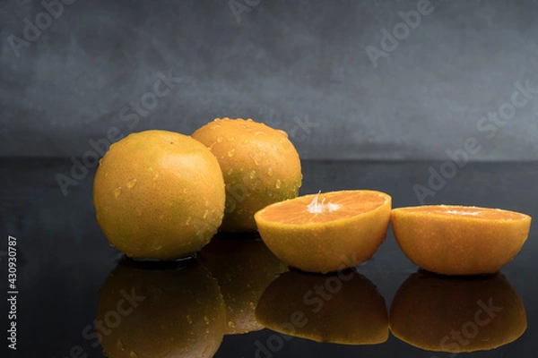 Fototapeta orange on the table