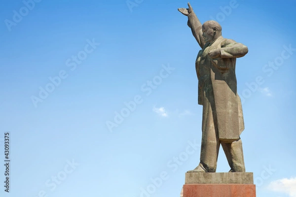 Fototapeta Vladimir Lenin. Open composition