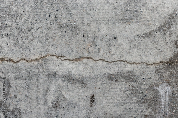 Obraz Dirty cracked concrete wall