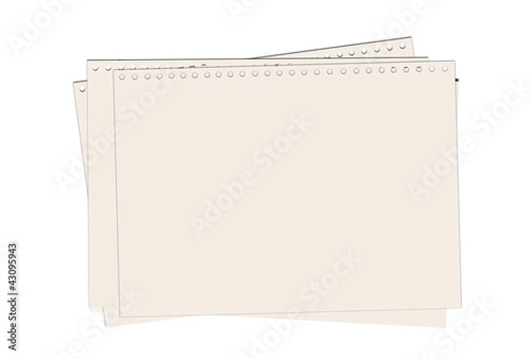 Fototapeta Note paper