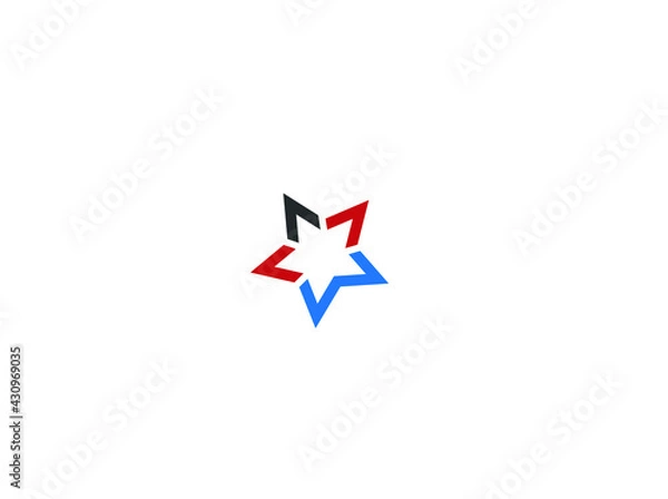 Obraz Star logo template  icon vector illustration design