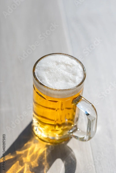 Fototapeta ビール　夏イメージ