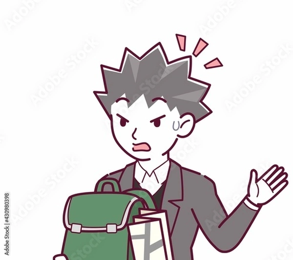 Fototapeta 悪い雰囲気の詐欺師