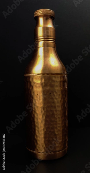 Obraz brass bottle for drinking 