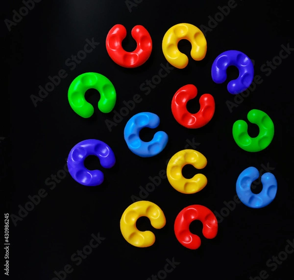 Obraz colorful toys collection