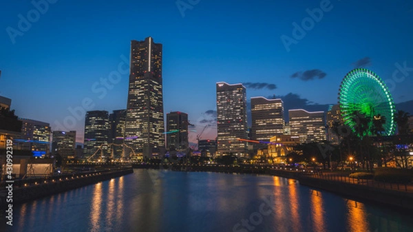 Fototapeta みなとみらいの夜景