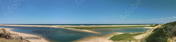 Obraz the estuary environment connects the lagoon to the ocean