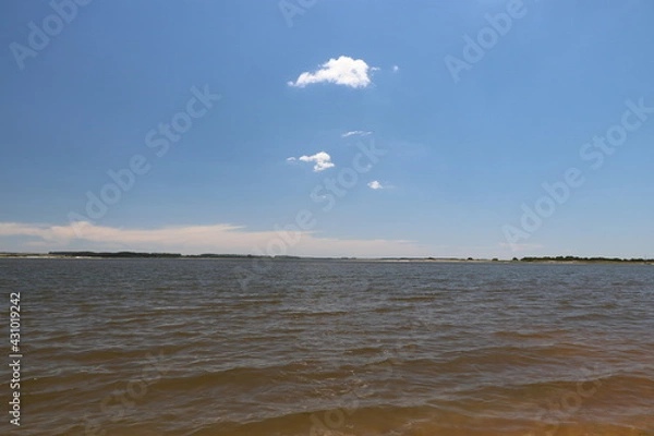 Obraz Partial view of the Garzon Lagoon