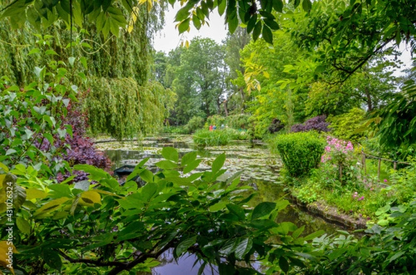 Obraz GIVERNY LILY POND