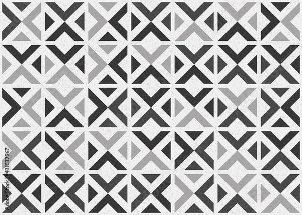 Fototapeta Abstract Geometric Pattern generative computational art illustration
