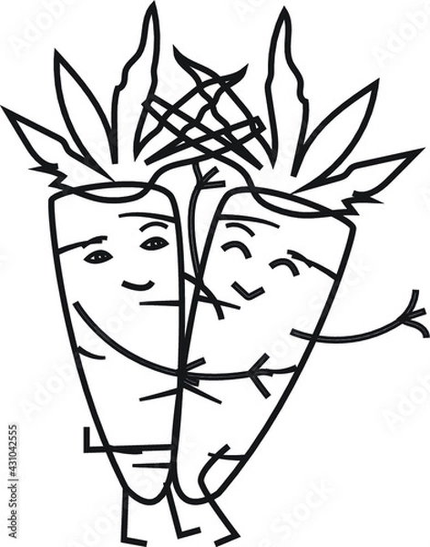 Obraz LOVE COLORING PAGE