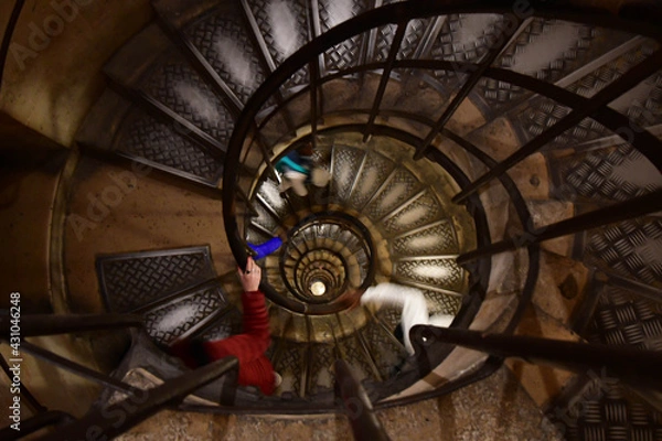 Obraz Au pas de course collimaçon