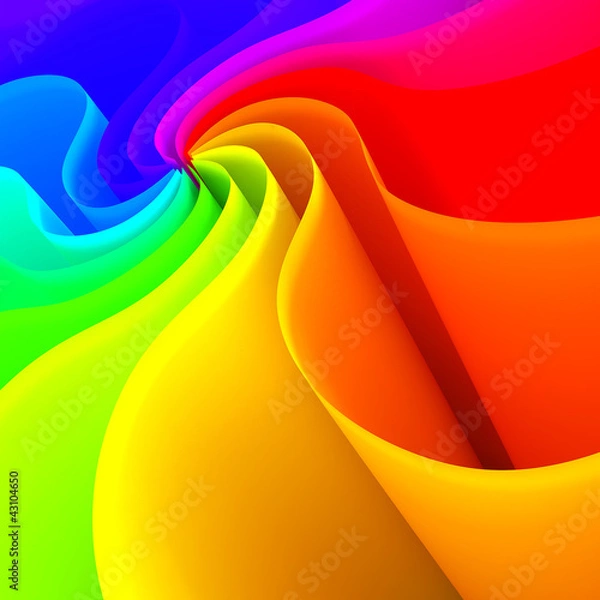 Fototapeta Colorful abstract lines for background