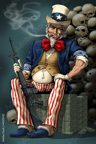 Fototapeta Uncle Sam