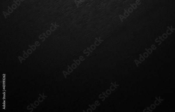 Obraz Black background, canvas for paintings.