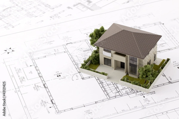 Fototapeta 住宅イメージ