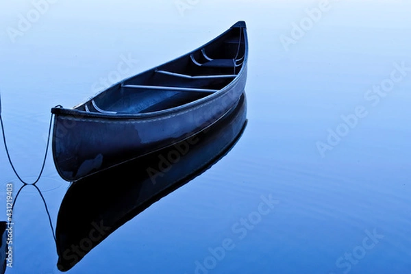 Obraz Blue Canoe
