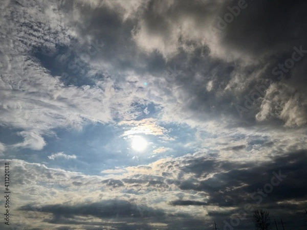 Obraz clouds in the sky