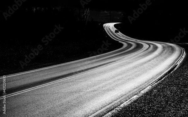 Obraz Dark Road to Hope