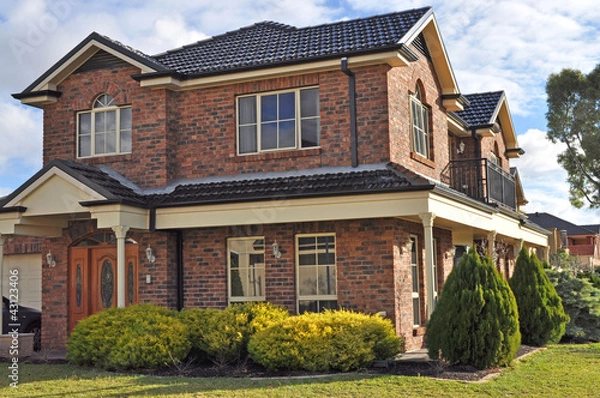 Obraz Exterior facade of a Australian home